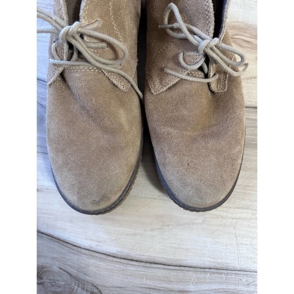 Johnston & Murphy sheepskin tan Chukka boots - Picture 3 of 8